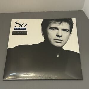 PETER GABRIEL So 180G Vinyl LP 2024 Real World PGLPR5 Includes Download Card